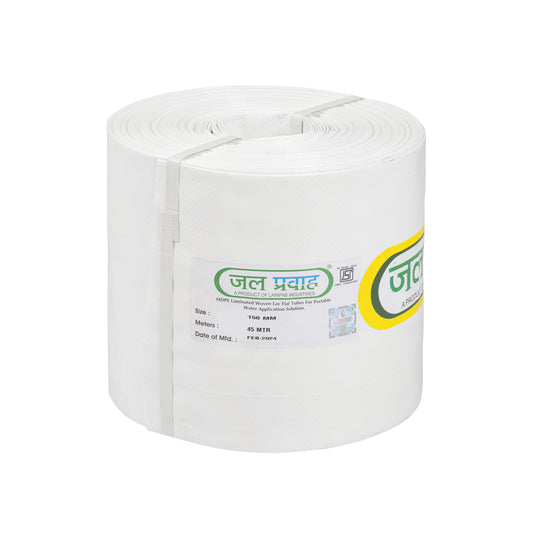 Jal Pravah HDPE Lapeta Tube Pipe 6 inch 45m with Repair Kit