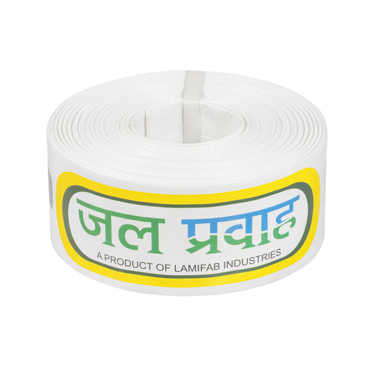 Jal Pravah HDPE Lapeta Tube Pipe 2.5inch 30m with Repair Kit