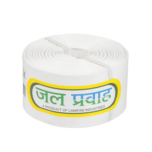 Jal Pravah HDPE Lapeta Tube Pipe 3.5 inch 45m with Repair Kit