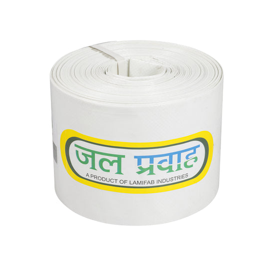 Jal Pravah HDPE Lapeta Tube Pipe 3.5 inch 30m with Repair Kit